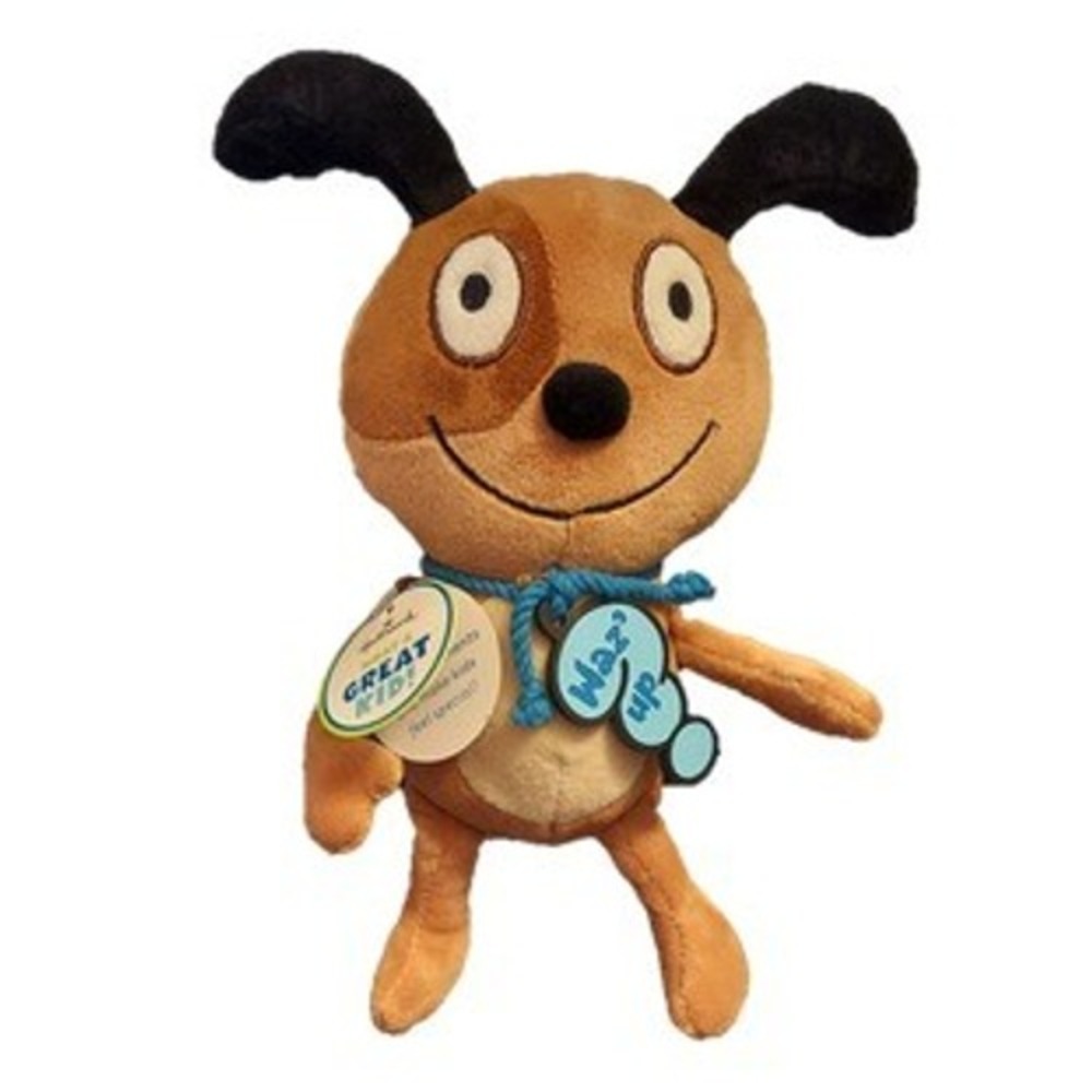Hallmark What A Great Kid Waz Up Pup Plush